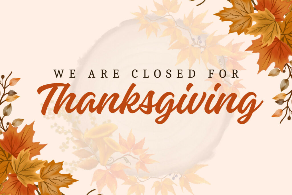 HVL is Closed November 23-24, 2023