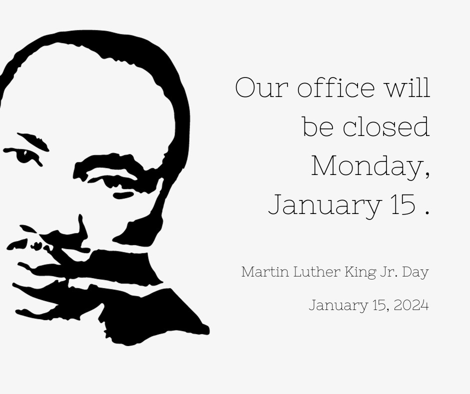 HVL Closed Monday, January 15 in Observance of Martin Luther King Jr. Day